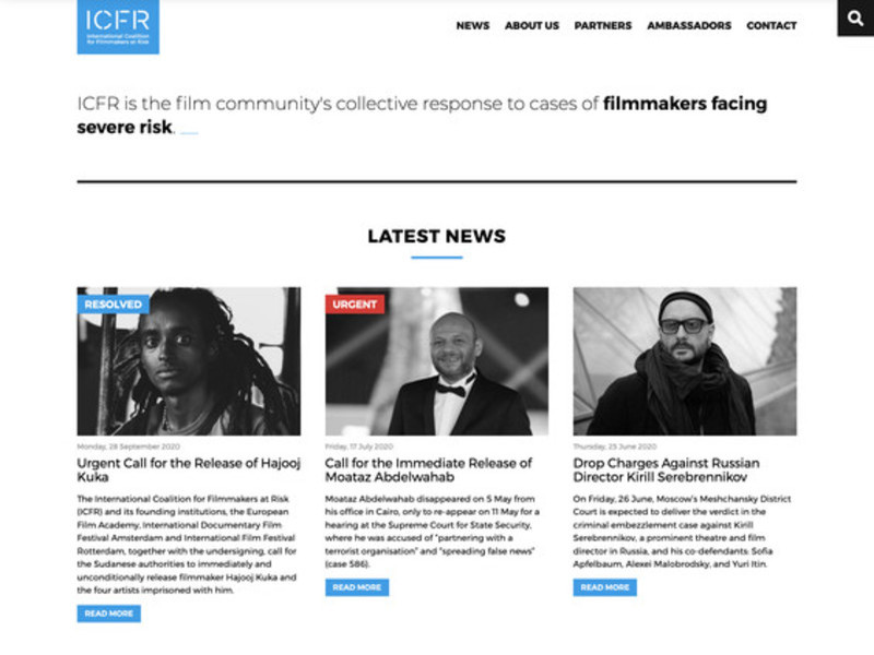 International Coalition for Filmmakers at Risk (ICFR)